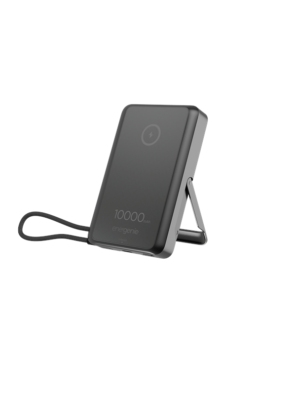 Gembird 15 W Magnetic wireless powerbank with integrated stand