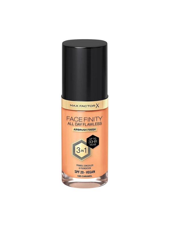 Max Factor All Day Flawless 3in1 Foundation 30- 85 Caramel