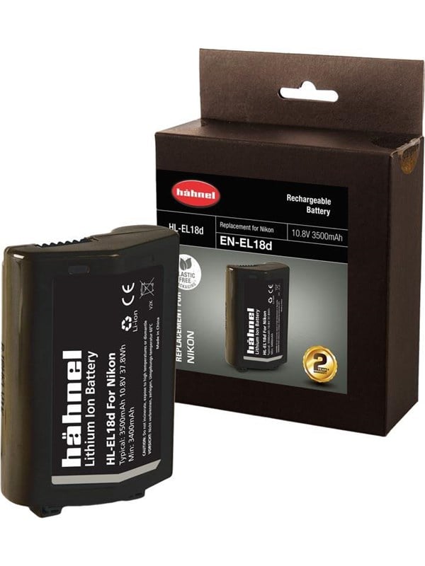 Hhnel Battery Nikon HL-EL18d  EN-EL18D