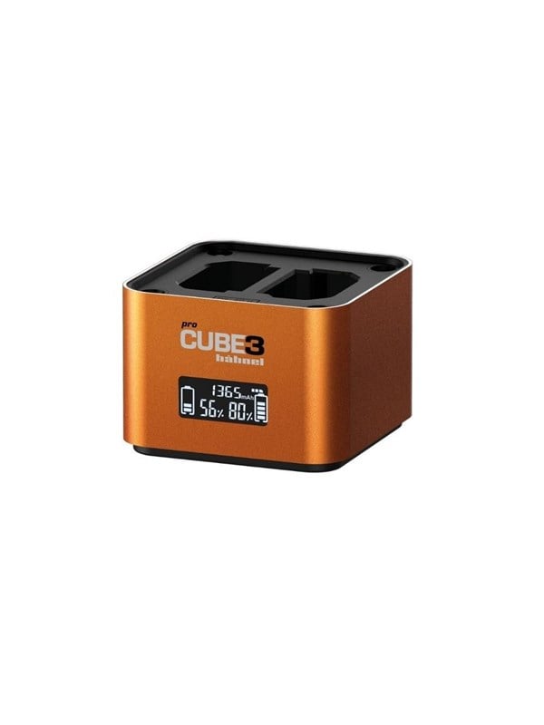 Hähnel Doppelladegerät Pro Cube 3 - Sony mit LCD-Display retail