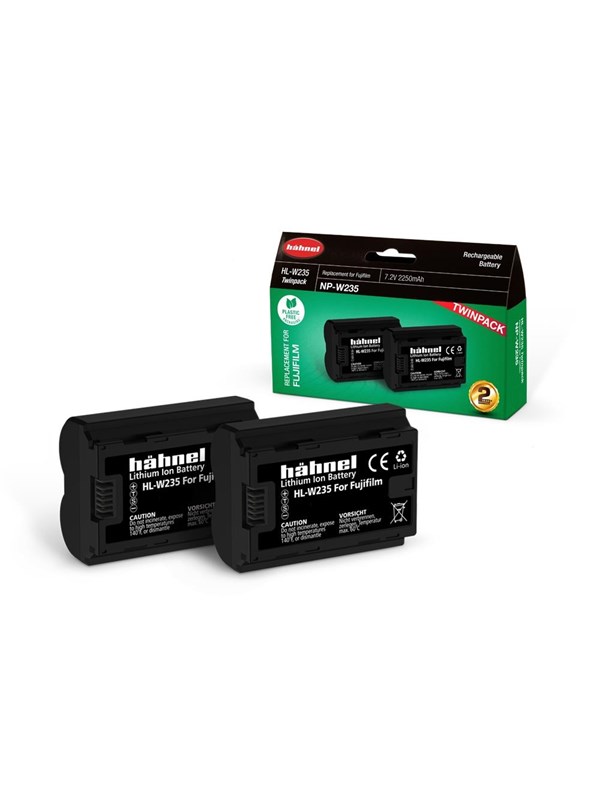 HL-W235 2er Kamera-Akku ersetzt Original-Akku NP-W235 72 V 2250 mAh (Diverse) Digitalkamera Zubehör Schwarz