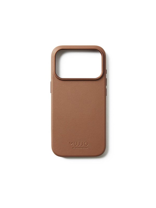Mujjo Leather Case for iPhone 17 Pro - Tan