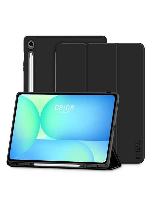 Tech-Protect  SmartCase Pen for Samsung Galaxy Tab S10 FE 131 X620  X626B - Black