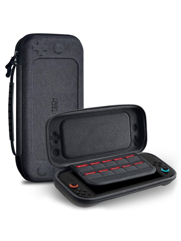 Tech-Protect Hardpouch Case for Nintendo Switch 2 - Grey