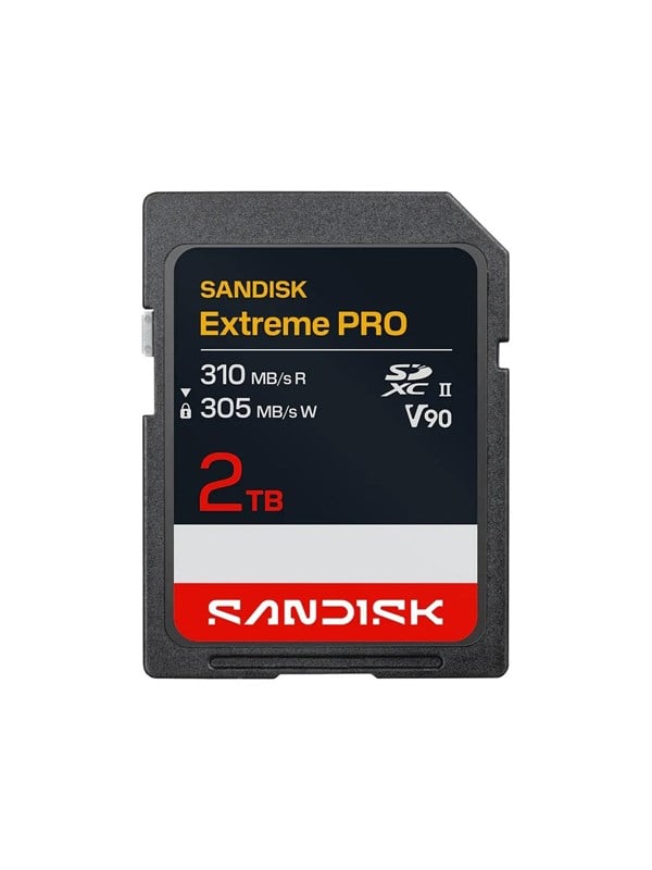 SANDISK Extreme PRO SDXC - 310MBs - 2TB