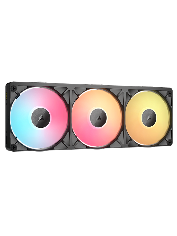 Corsair iCUE LINK RX360 II - Gehuselfter - 360mm - Schwarz - 32 dBA