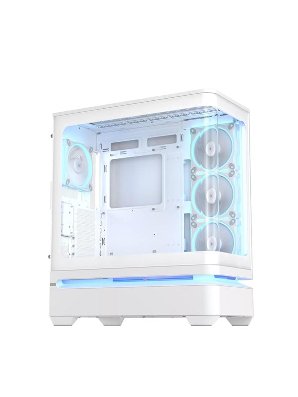 ASUS PRIME AP304 TG ARGB - Gehuse - Miditower - Wei
