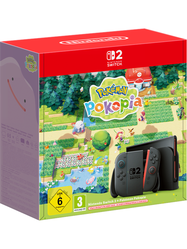 Nintendo NINTENDO Switch 2 + Pokemon Pokopia, gray/gray