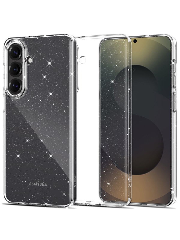 Tech-Protect  FlexAir Case for Samsung Galaxy S26 - Transparent Glitter