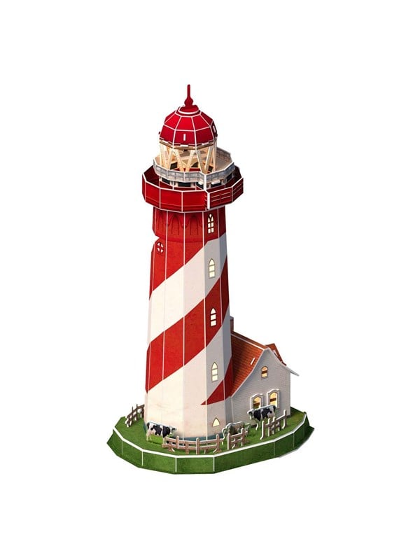 Cubic Fun 3D Puzzle Lighthouse LED 51st 3D Puzzle