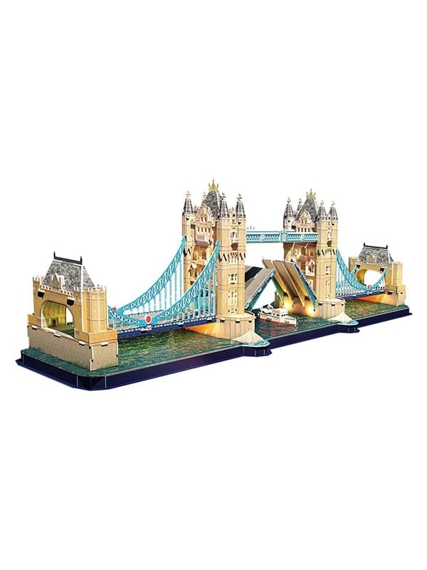 Cubic Fun 3D Puzzle Tower Bridge with LED Lighting 3D Puzzle