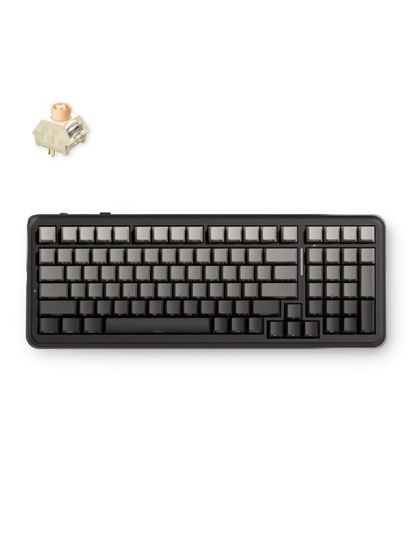 MCHOSE K99 V3 Wireless Mechanical (Mountains Gradient) - Gaming Tastatur - 98% - Englisch (US) - Schwarz