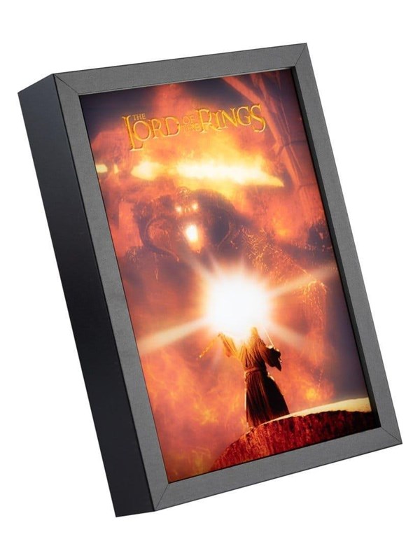 Grupo Erik - The Lord of the Rings Framed LED Panel 28 x 20 cm - Bild
