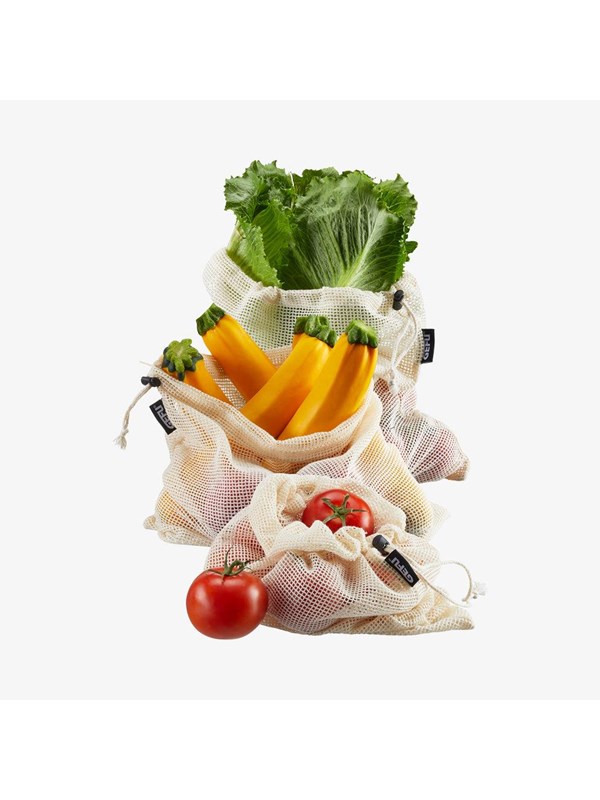 GEFU Obst- und Gemsenetz 3 Stk Gr M AWARE