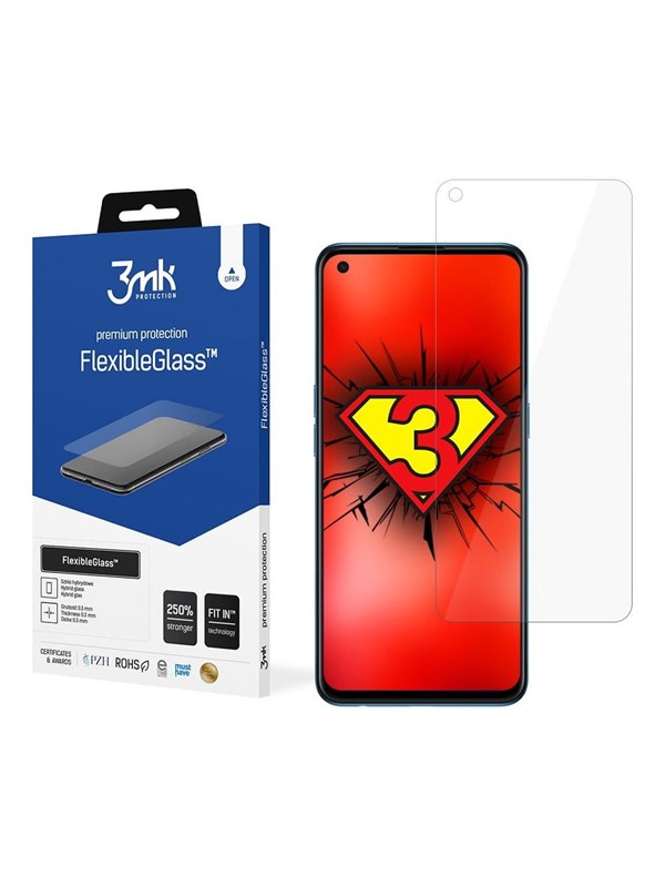 Image of 3mk FlexibleGlass Hybrid Glass for Oppo Reno 5 / 5K 5G
