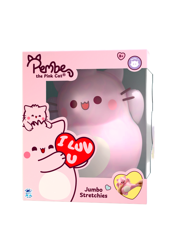 Pembe Jumbo Squishy Friends 20 cm