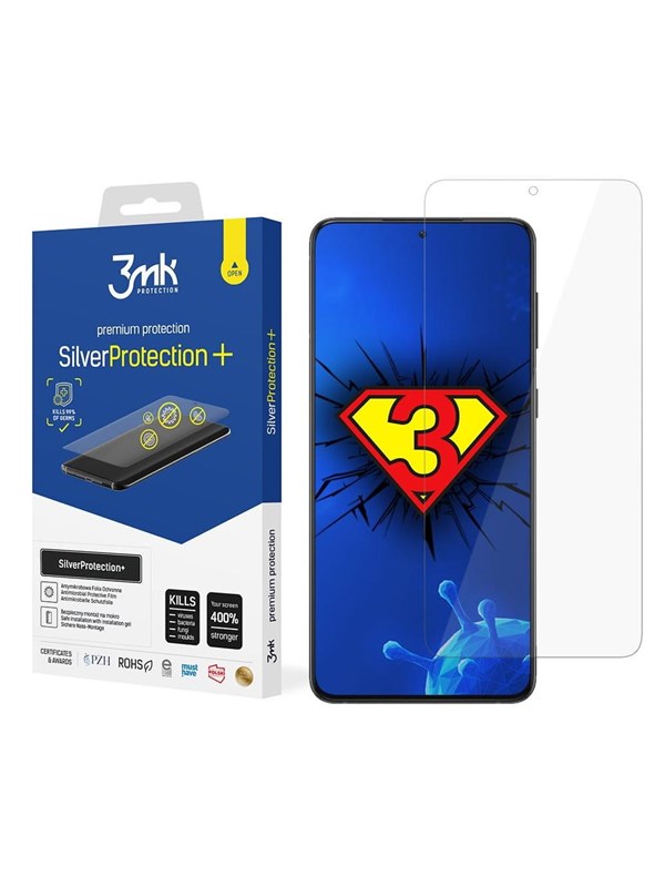 3mk Samsung Galaxy S21 Ultra 5G - SilverProtection+