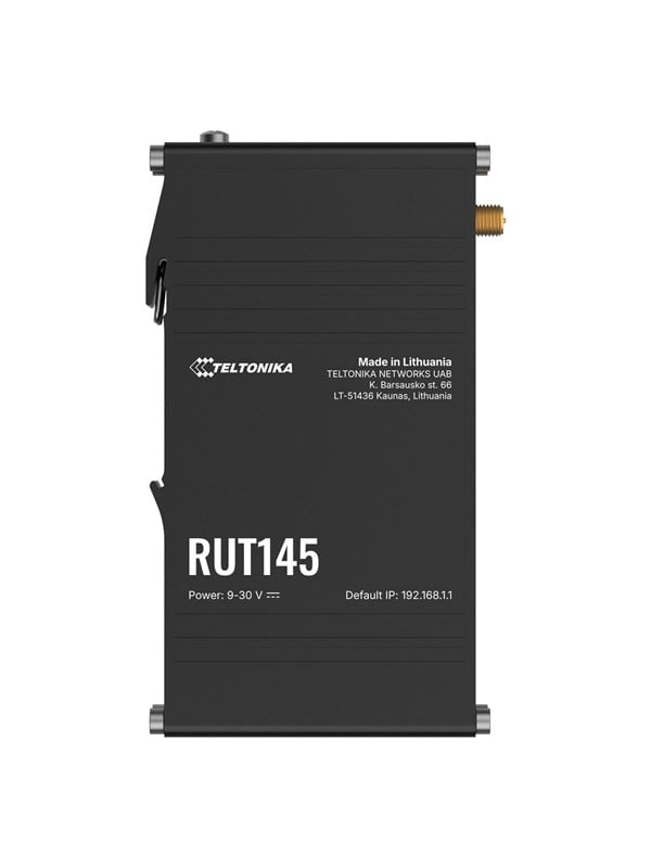 Teltonika RUT145 Industrial RS485 Router RUT145000000 Standard package - Wireless router N Standard - 80211n