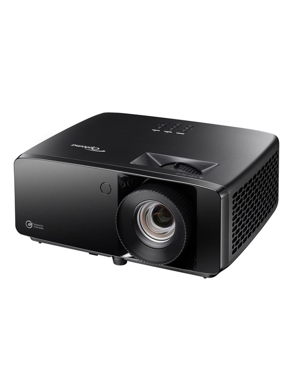 Optoma UHZ67 4K Laser Beamer mit 4.300 ANSI Lumen, schwarz 4K UHD Dura Core Laser Technologie, HDR, Bildeinstellungen über Mobilgerät anpassbar, 240Hz