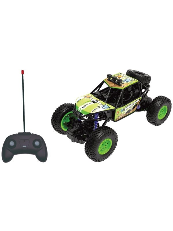 RC Beast Rock Climbing Truck Green 124 27 MHz Pla