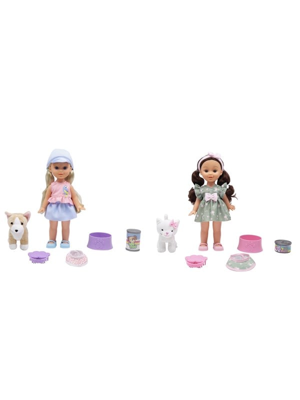 Happy Friend Doll 30cm with pet and accessories a