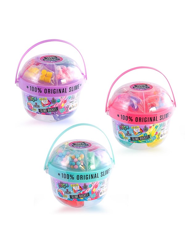 Slime-Set Canal Toys So Slime Bucket 2 Riesenslimes 4 Dekorationen