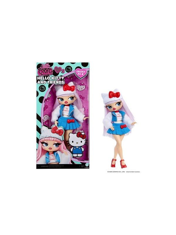 LOL OMG Hello Kitty Fashion Doll- Hello Kitty