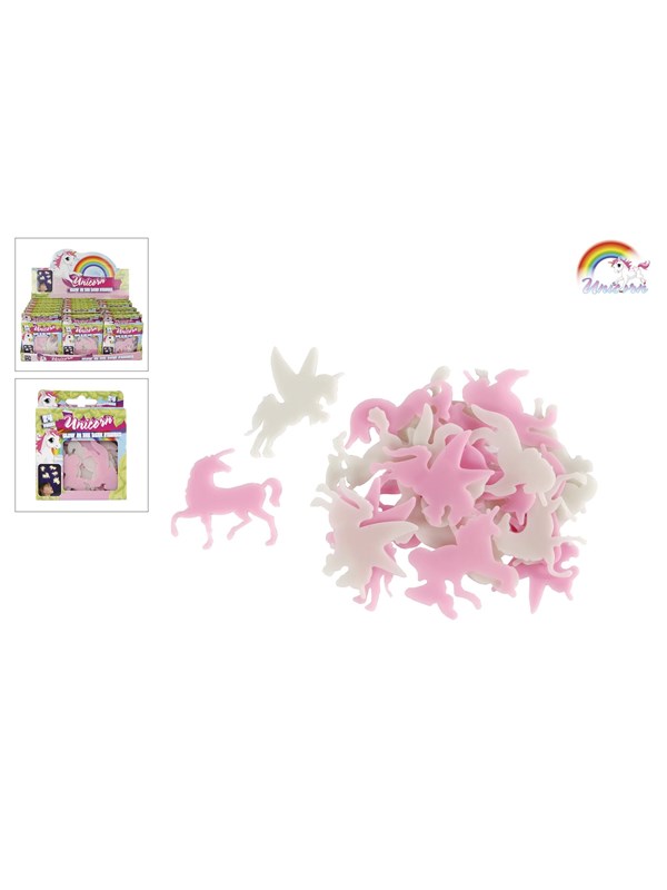 Pocket Money Glow In The Dark Unicorns 24 pcs