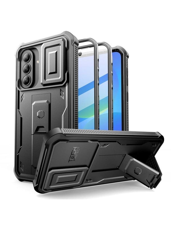 Tech-Protect Kevlar Cam 2-Set Case for Samsung Galaxy A36  A37 5G - Black