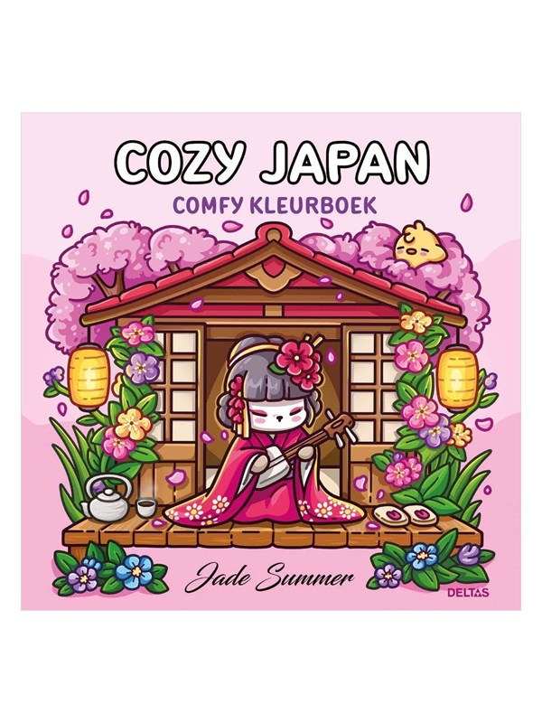 Deltas Cozy Japan - Comfy coloring book Jade Summer