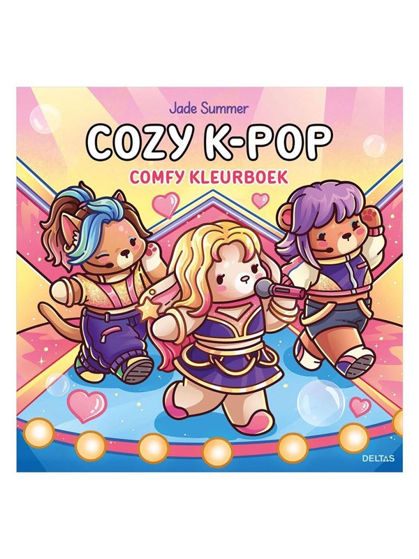 Deltas Cozy K-Pop - Comfy Coloring Book Jade Summer