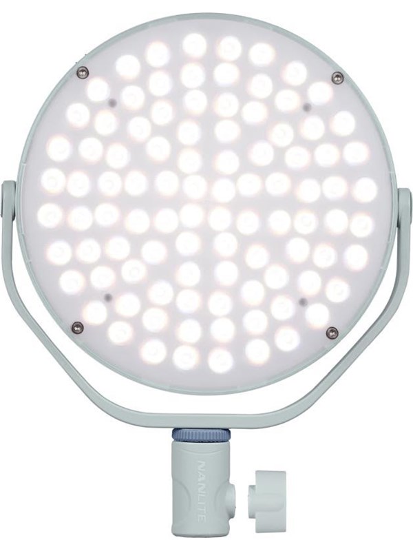 Nanlite Miro 30c LED Full-color Round Panel Light (Mint Blue)