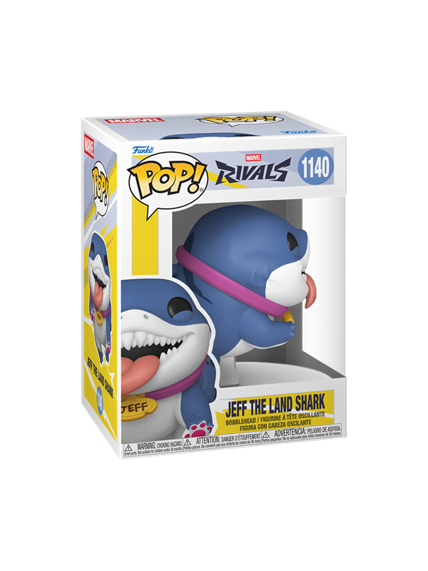 Figurine Funko Marvel Rivals Jeff the Land Shark
