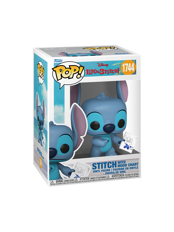 Funko - Funko POP Vinyl LS S4 Stitch wMood Chart - Figur