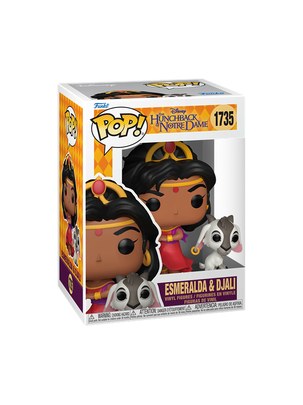 Funko! - Funko POP Vinyl HoND Esmeralda & Djali - Figur