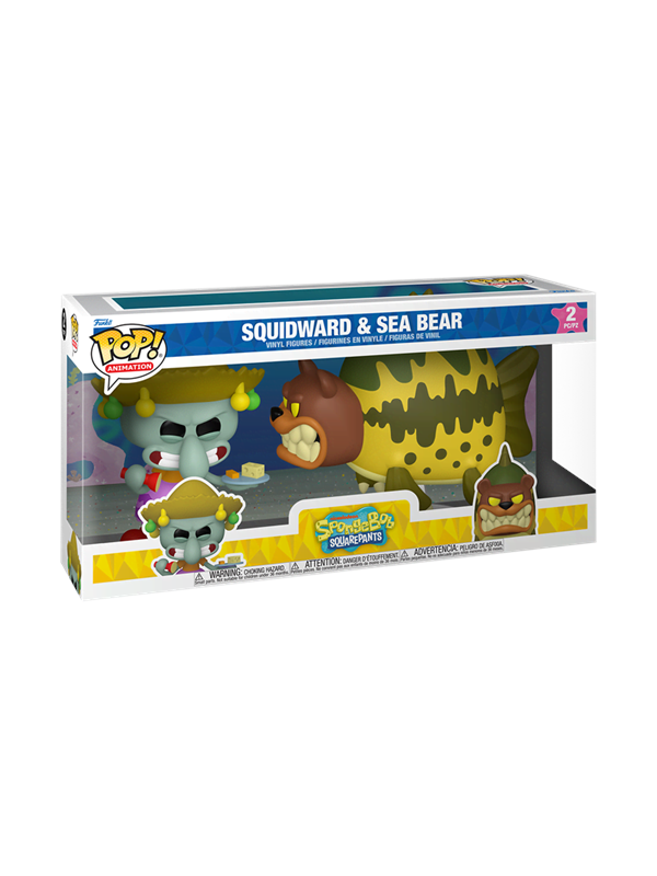 Funko - Funko POP 2PK SB SP S5 Squidward  Sea Bear 2PK - Figur