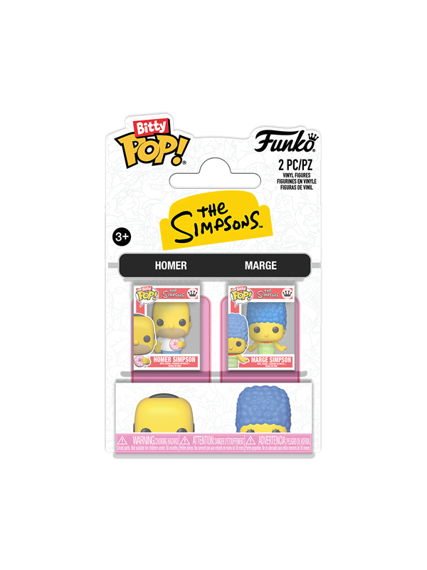 Funko - Funko Bitty POP 2PK Simpsons H  M - Figur