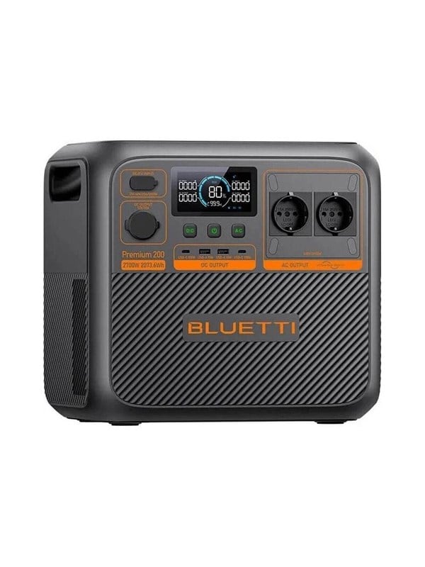 Energie-Station BLUETTI Elite Premium 200 V2 2073Wh 7 Anschlüsse LiFePO4 Power Lifting AI-BMS Solarladegerät-kompatibel