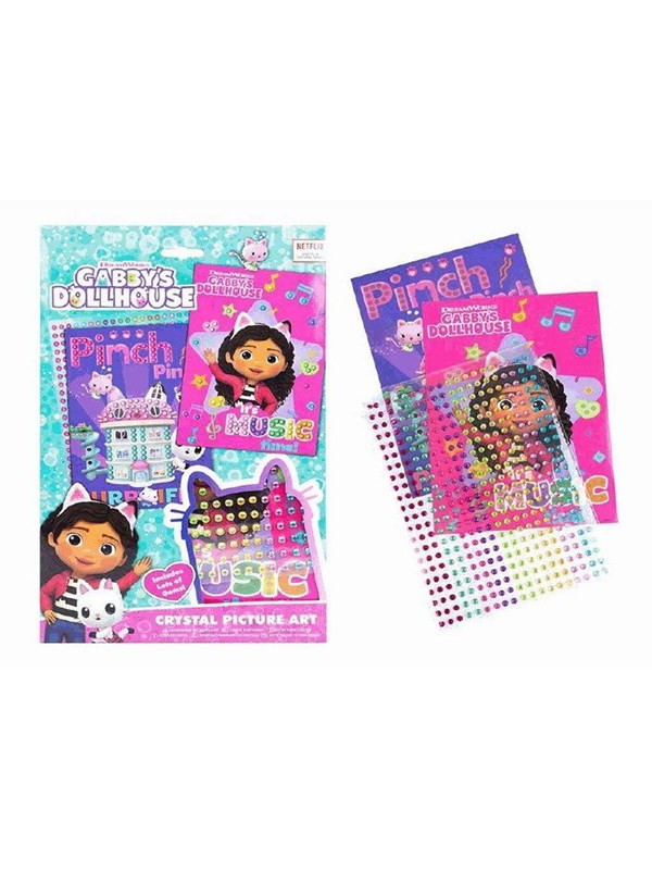 Gabbys Dollhouse Crystal Picture Art