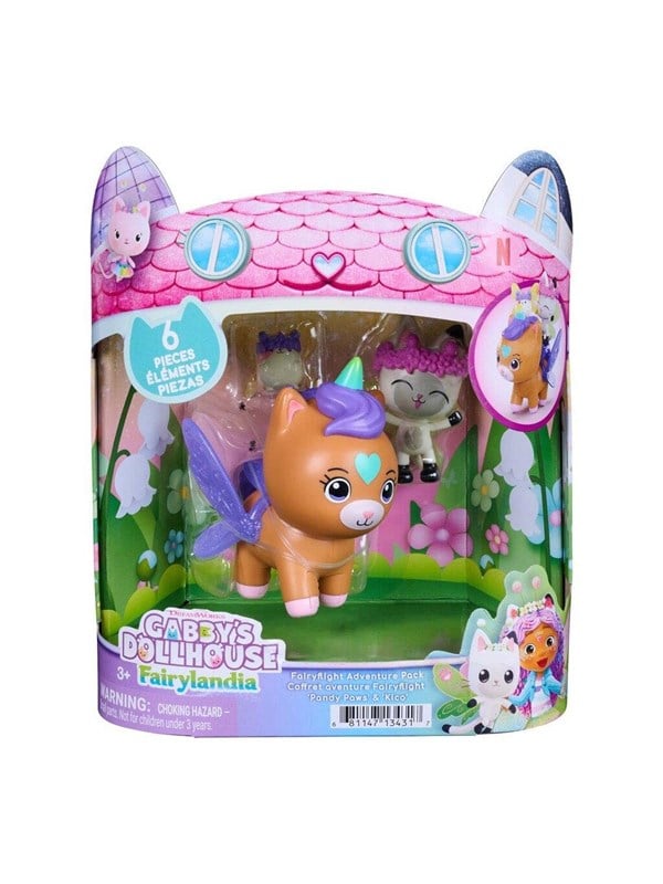Gabby's Dollhouse Pandy and Kico figure set