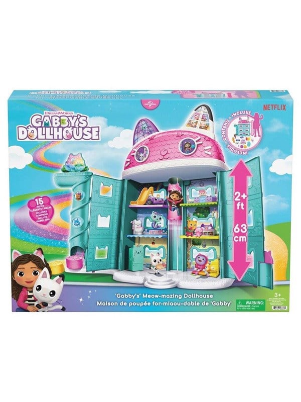 Image of Gabby's Dollhouse Gabbys Dollhouse Meow-Mazing Dollhouse