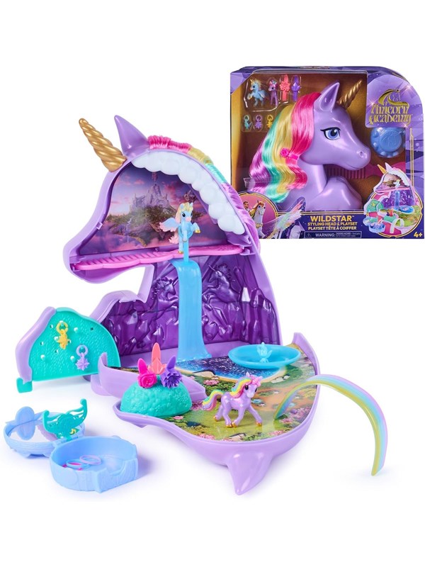 Unicorn Academy 2in1 Styling Head  Playset