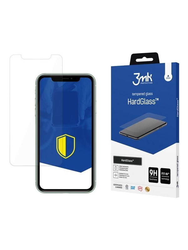 Image of 3mk HardGlass Tempered Glass for iPhone 11