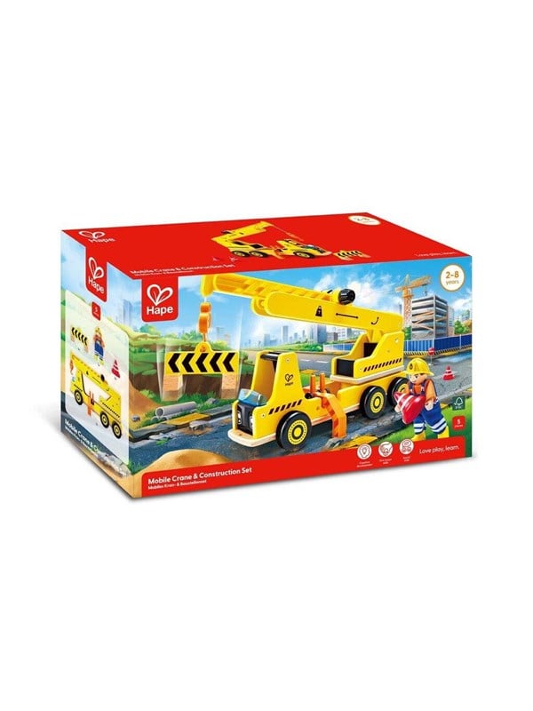 Hape Mobile Crane  Construction Set