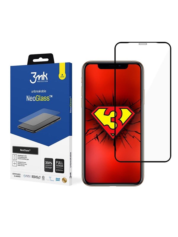3mk NeoGlass Black Composite Glass for Apple iPhone 11 Pro Max