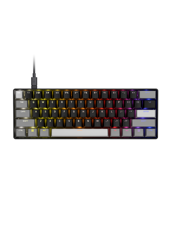 Corsair CLIPPER PRO MINI 60 - Gaming Tastatur TKL - 60 - Deutsch - Schwarz
