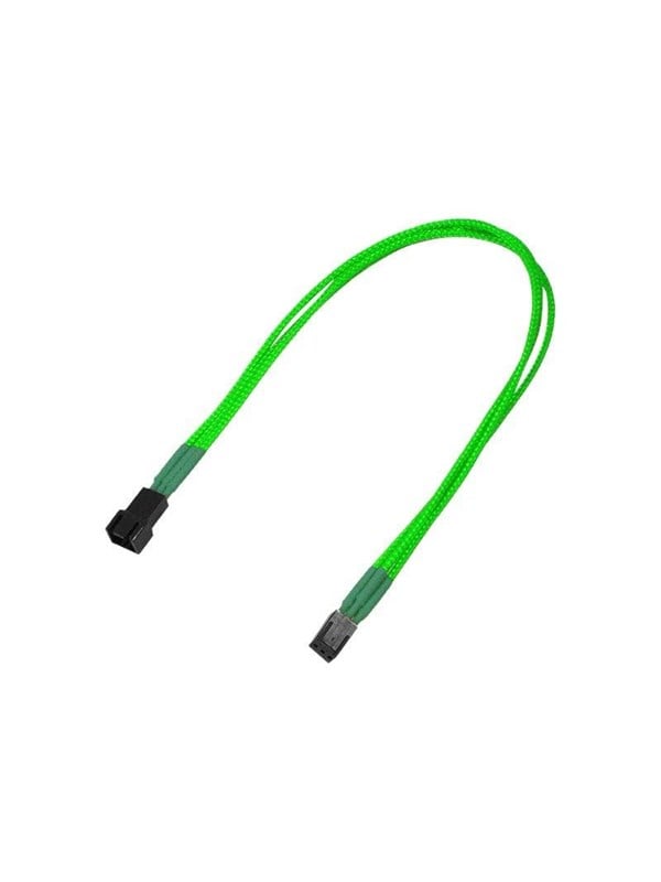 Image of Nanoxia - fan power extension cable - 3 PIN internal power to 3 PIN internal power - 30 cm