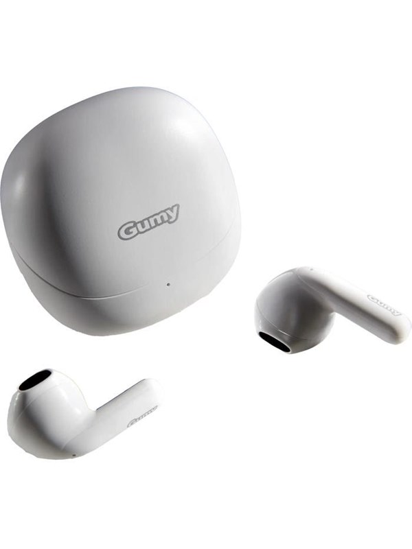 JVC GUMY kabellose Bluetooth Kopfhörer für Musik mit Mikrofon und IPX4 Schutz Weiß