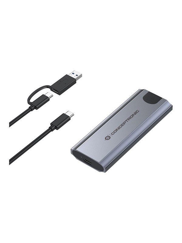 Image of Conceptronic - storage enclosure - M.2 NVMe Card / PCIe (NVMe) - USB 3.2 (Gen 2)