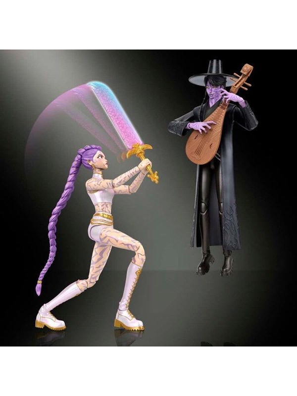 K POP Demon Hunters Action Figure Rumi & Jinu 2-pack